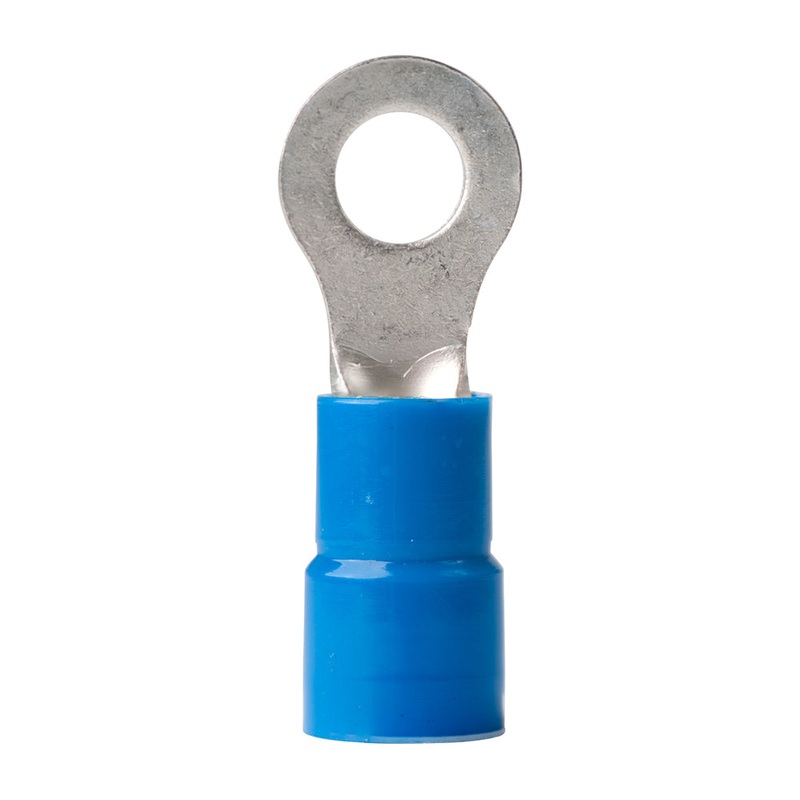 Ancor 6 AWG - 5/16" Nylon Ring Terminal - 100-Pack